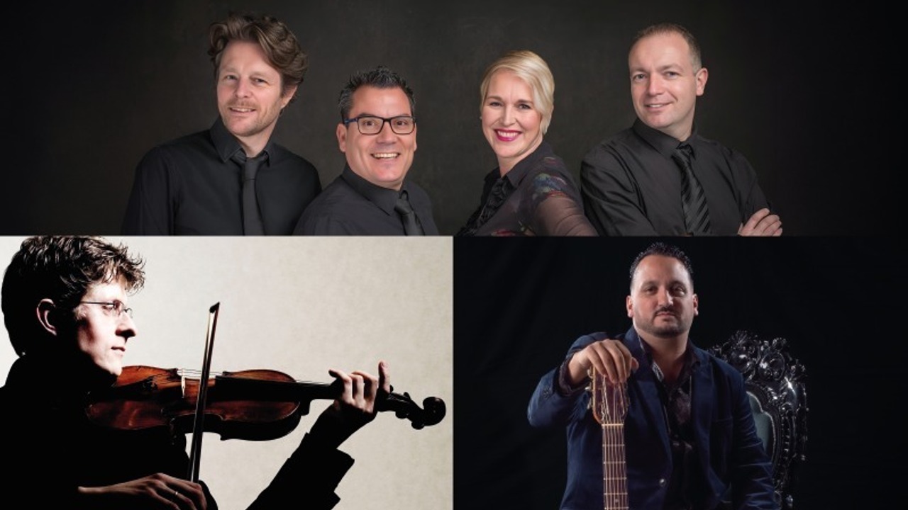 Tim Kliphuis & Mozes Rosenberg & Marcia Bamberg Swing Quartet