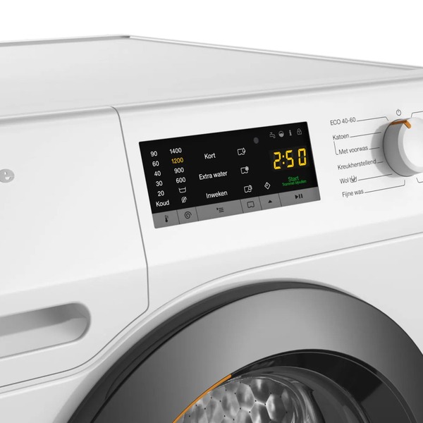 Miele wasautomaat, 8 kg, 1400 tpm.