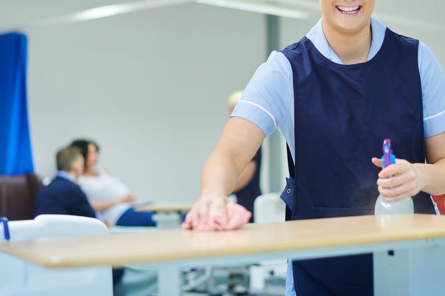 Schoonmaak voor de zorg in Rotterdam