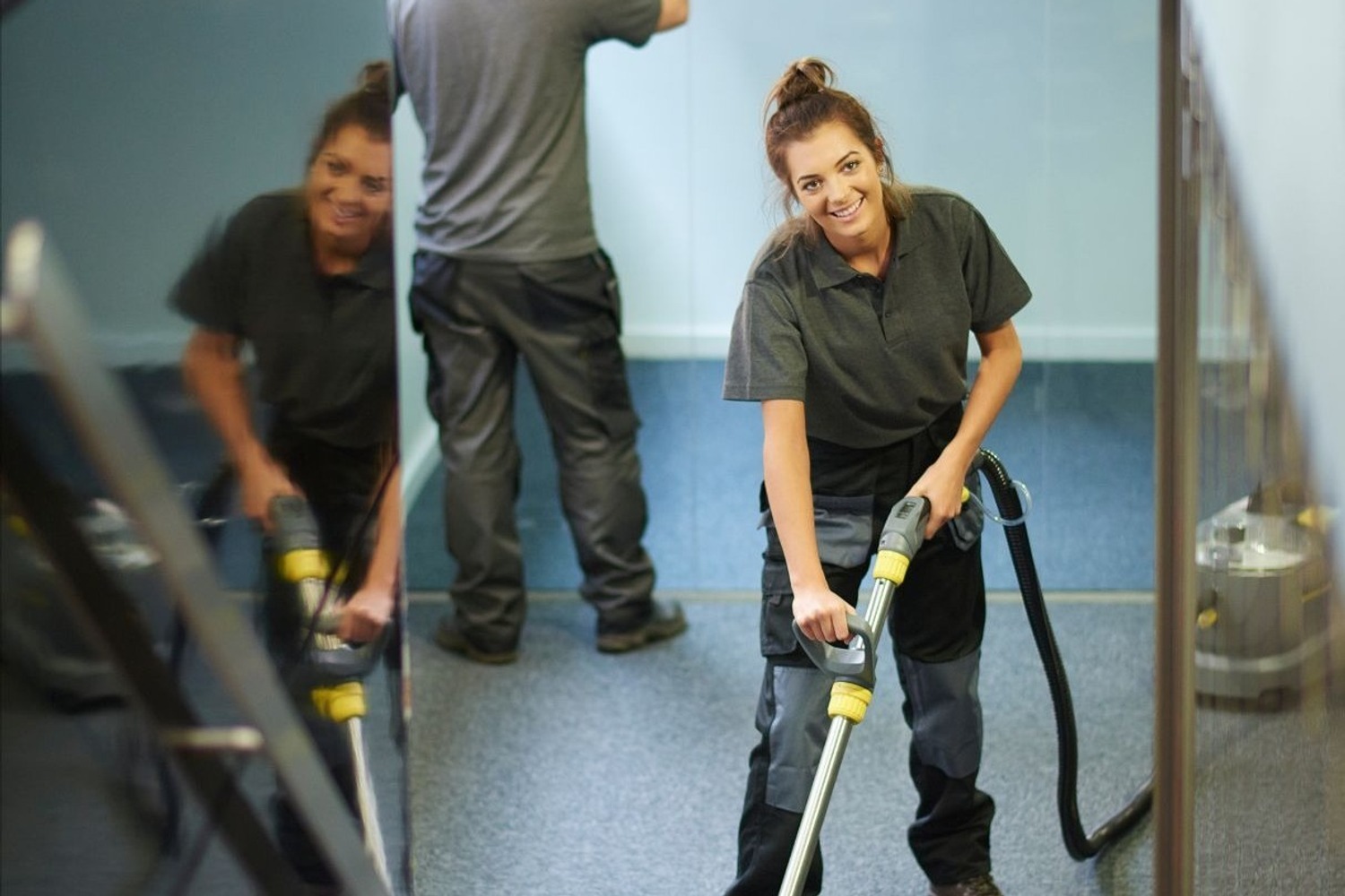 Schoonmaak voor de VvE in Haarlem