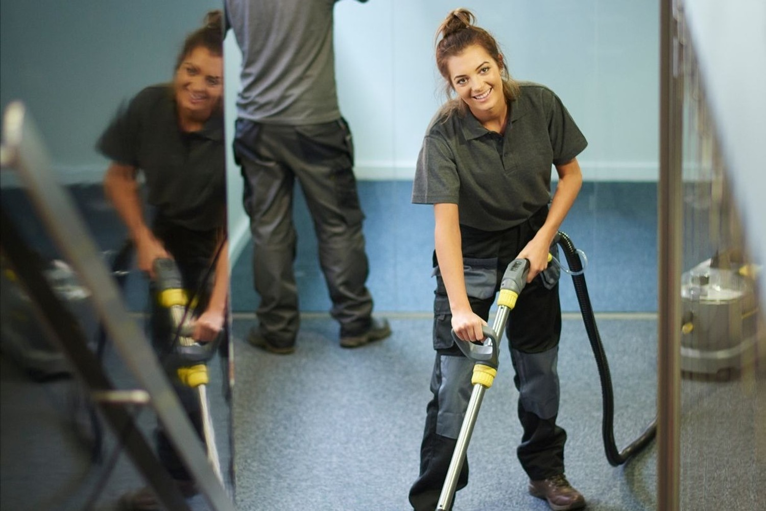 Schoonmaak voor showrooms in Amsterdam