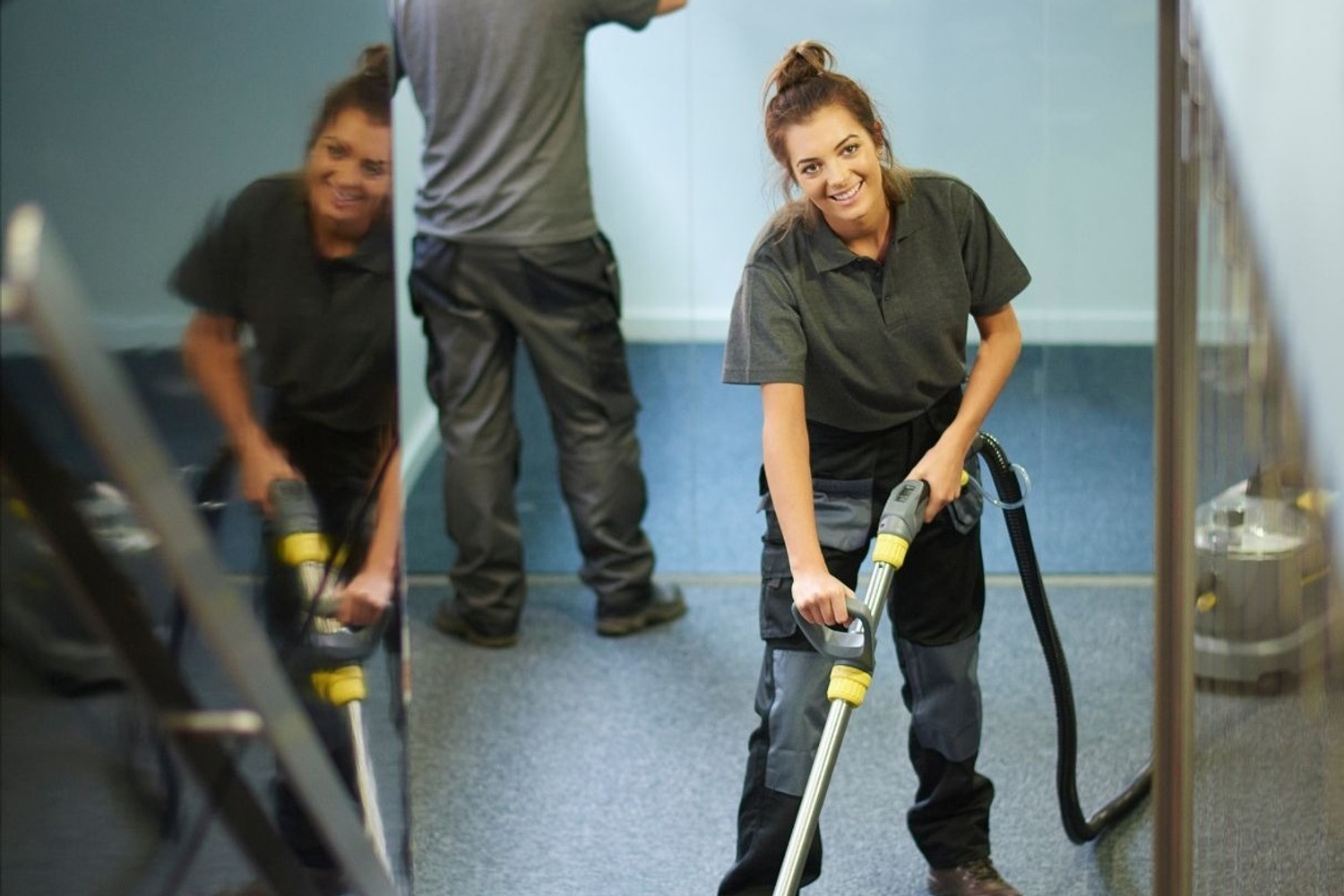 Schoonmaak voor showrooms in Rotterdam