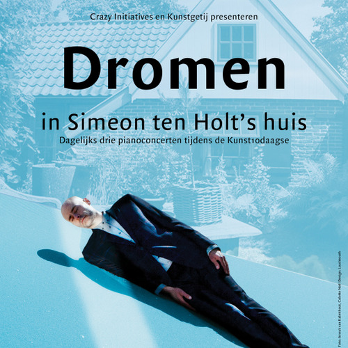 Kunst10daagse Bergen: pianist Marnix van de Poll geeft solo-concerten in huisje Simeon ten Holt op Ten Holt's vleugel