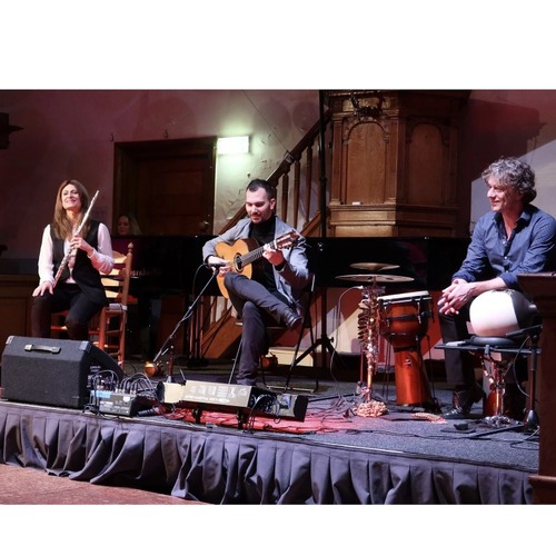 Flamenco en Braziliaanse muziek, door Matthieu Acosta Trio